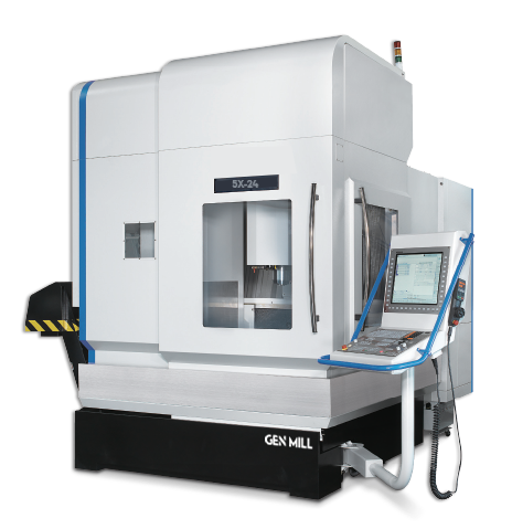 Gen Mill VFM 5x-8 multi axis cnc machine