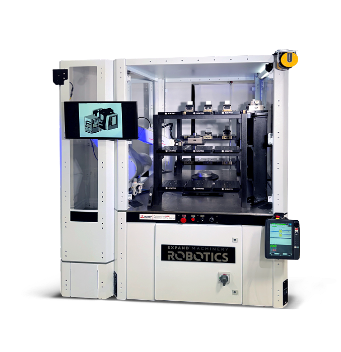 Large CNC machine robot